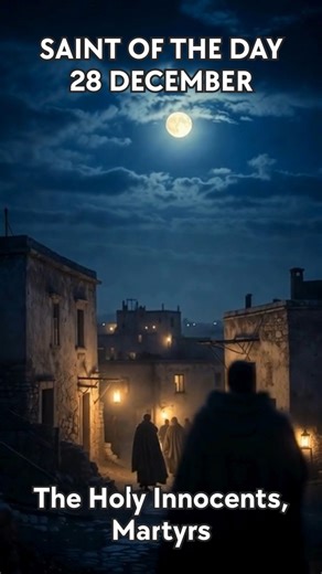 The Holy Innocents are the children killed in Bethlehem because of King Herod’s hatred for Christ. Though they never spoke His name, they are honored as the Church’s first martyrs, witnessing to the cost of Christ’s coming into the world. #HolyInnocents #FirstMartyrs #ChristmasOctave #CatholicSaints #FaithAndHope #SaintoftheDay #catholicsaints | She Rests in Faith