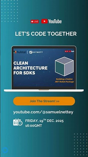 For YouTube : Building a Hubtel .NET NuGet Package — Live