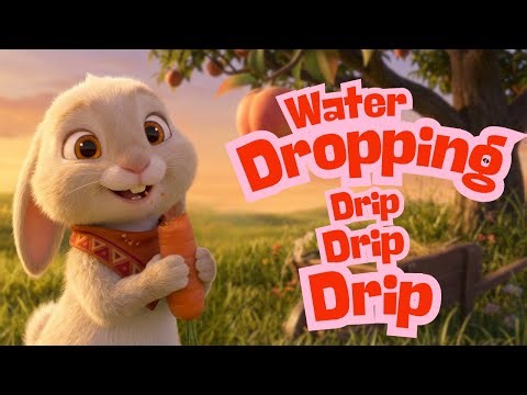 🌊Water Dropping Song | Drip Drip Drip | Nursery Rhymes