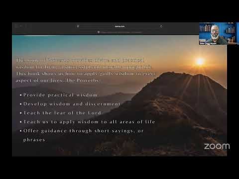 Wisdom & Instruction of the Proverbs | BIBLE STUDY