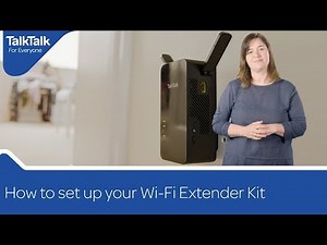 How to set-up your WiFi Extender Kit - British Sign Language Version