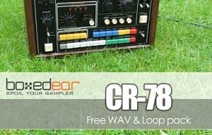 Free Roland CompuRythm CR-78 Sample Pack By Boxed Ear