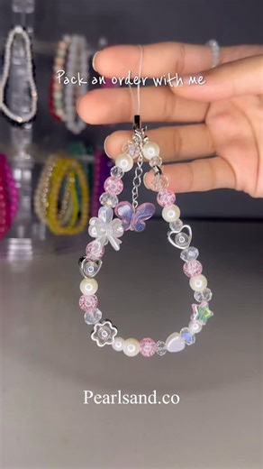Pearls & Co | Packing order small business, business, order, packing order, asmr, beaded jewelry, | Instagram