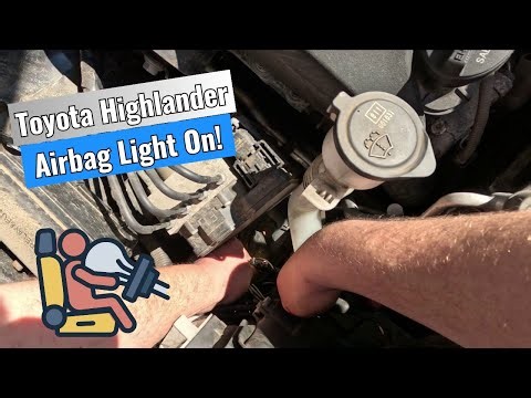 2017 Toyota Highlander - Airbag Light, Diag & Repair!