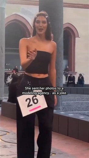 From a Joke to a Supermodel #vittoriaceretti #runway#supermodels