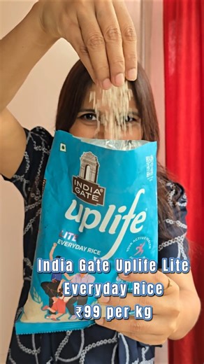 Forget Basmati! This Rice Has 8.3g Protein & Low Fat 💪 India Gate Low GI Rice #shorts