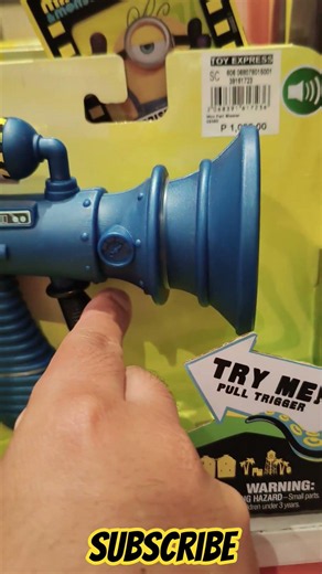 Minion Fart Gun Blaster Toy #minions #illumination #fartgun #fartblaster #toys