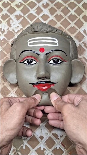 How to make shivling | Diy Clay Smoke Fountain Shivling Tutorial #shorts​ #shivling​