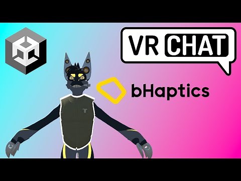 VRChat Unity - Adding bHaptics To Your Avatar! [Working 2024 | Check pinned comment]