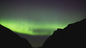 Aurora borealis timelapse - Free Stock Video