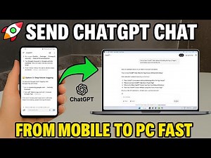 How to Transfer ChatGPT Chat from Android to Windows | Quick Share Trick