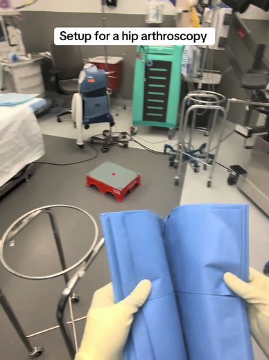 Setup Steps for Hip Arthroscopy