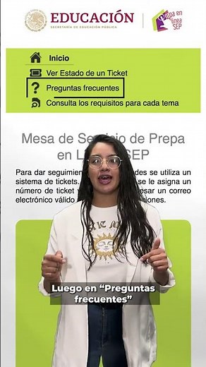¿Tienes dudas sobre algún trámite o servicio❓🤔 ¡Visita la Mesa de servicio de Prepa en Línea-SEP!