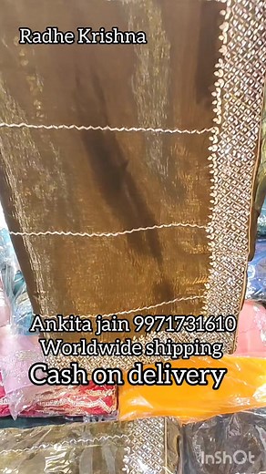 3.4K views · 27 reactions | https://chat.whatsapp.com/DYsvjr4iMbPLUigXIQ4Tg1 For order call or WhatsApp on 9971731610 #fashion #style #trend #trending #trendingreels #fyp #explore #exploremore #fyp #design #fashionstyle #instafashion #instagood #instamood #instagram #instadaily #trend #trendingreels #viralreelsfacebook | Radhe Krishna Vastra Bhandar | Facebook