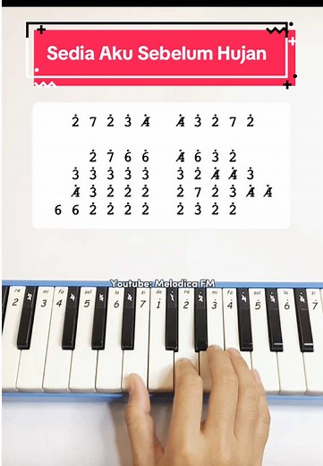 Sedia Aku Sebelum Hujan: Chord dan Melodi
