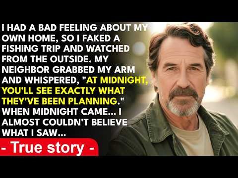 I Faked a Fishing Trip and Secretly Watched My Own House — What My Daughter Did the Moment I Left...