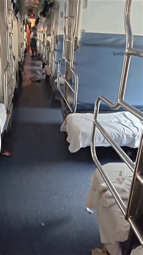 Third AC sleeper ✨😴#shorts #trending #train
