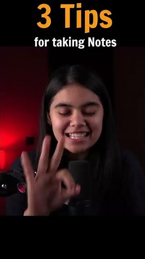 3 Tips for taking Notes