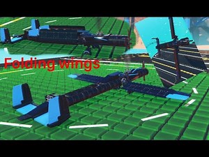 Building a plane with folding Wings in Trailmakers