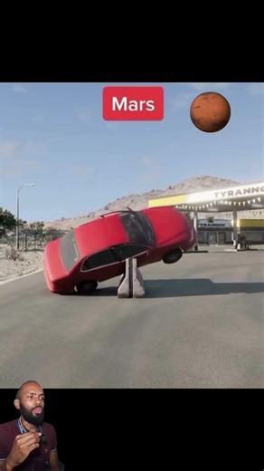 This is how gravity works in different places in the solar system