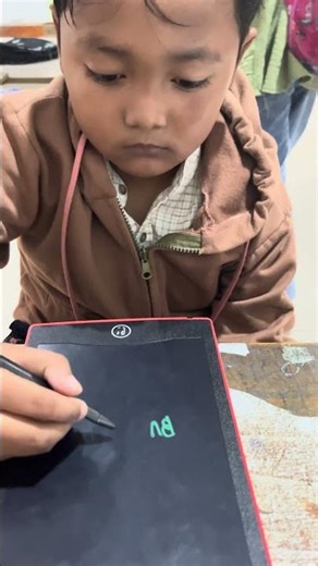 Learn to Write the Word “Book” on a Tablet