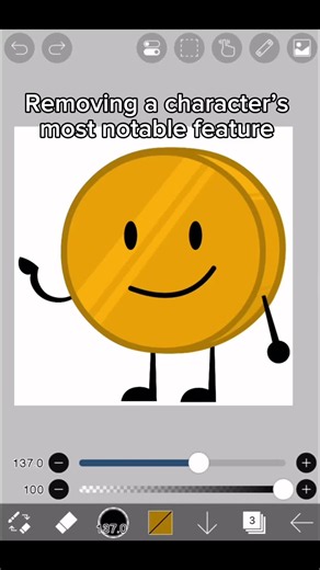 Removing a character’s most notable feature, I did this trend with Coiny from BFDI and removed his hands #bfdia #bfdi #tpot #idfb #osc he looks so goofy and looks just like nickel LMAO