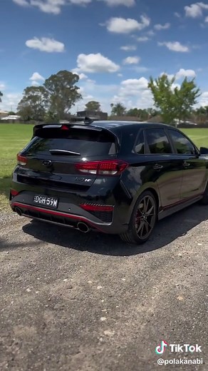 Hyundai I30 N Drive with Pola Rainbow Exhaust