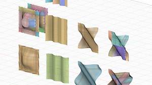 From surface (createed with FORMS) to solid