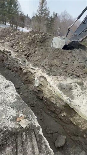 Opal hotels. power lines and powerline trench