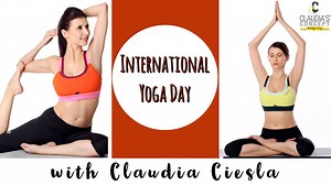 Join me on this International Yoga Day and let's make Yoga into our daily practice. Yoga unites the body and mind, and it’s a holistic approach to fitness and well-being. Hence, yoga is a lifestyle and a blessing. | Claudia Ciesla
