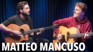 🎸Django's Tiger // Joscho Stephan Trio & Matteo Mancuso I'm thrilled to share this very special collaboration with the amazing Matteo Mancuso! Known for his unique guitar playing, Matteo recently visited the Gypsyguitaracademy studio for an exclusive session. During his visit, we had an inspiring conversation about finding his musical voice, his right-hand technique and his love for Django Reinhardt’s music. The full lesson and interview is now available for all GypsyGuitarAcademy members: 👉 h