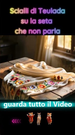 Scialli di Teulada, su la seta che non parla