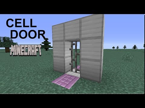 How-To Minecraft Episode 2: Iron bar door