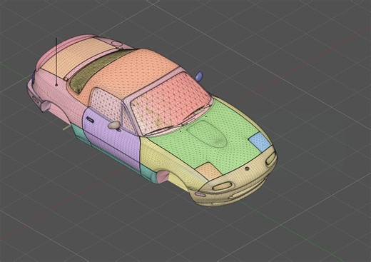 Mazda Mx5 Miata Eunos RHD Mk1 Full .stl and .OBJ Files of the Body for Recreation, 3d Printing, Modeling - Etsy UK