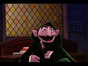 Sesame Street: Count Von Count- 4 Bats