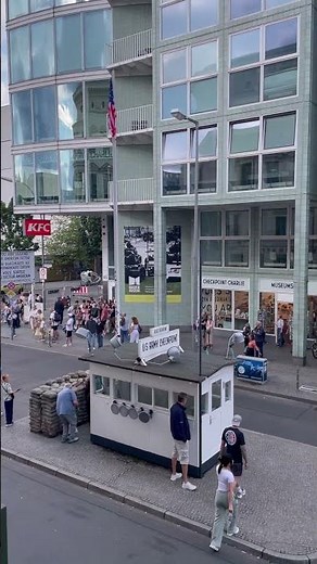 View of Checkpoint Charlie From McDonald's