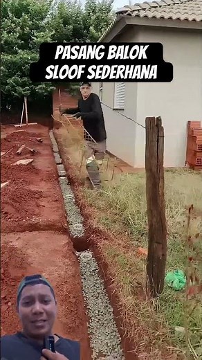 Installing the foundation sloof beam installation #shorts #craft #diy #carpentry #construction