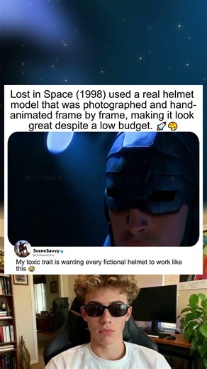 Lost in Space 1998： Real Helmet & Hand Animation