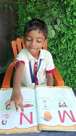 Nidhulan | Kids Identifying Letter with Picture | Rise Learning World | Rise Play School Kakinada