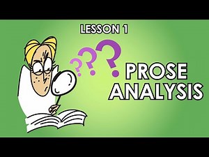 Analysing Prose Fiction (Grades 11-12) Lesson 1 | Schooling Online