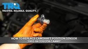 How to Replace Camshaft Position Sensor 2001-06 Toyota Camry