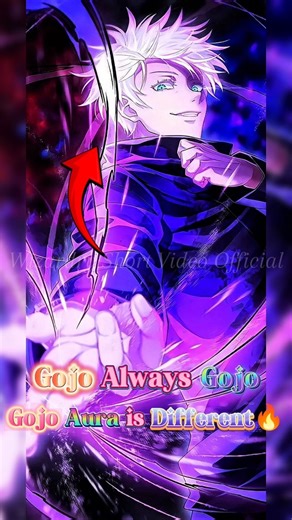 Gojo Always Gojo😎Gojo Aura is Different🔥|| Jujutsu Kaisen ||[AMV 4K Edit]#short#shorts#gojo