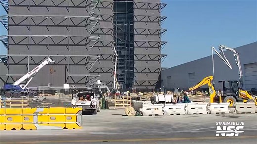 From our latest Starbase Summary (Oct 1-3, 2025): The great GigaBay concrete pour continued; Starbase wildlife was spotted around the area; construction at Masseys progressed; and Pad 2’s chopstick stabilizers were tested! With narration recorded live by John “Das” Galloway (and friends) from the UK/EU meetup in London, check out the full summary video by clicking the link in the comments below. 👇 Available right away to our YouTube members, and available to everyone starting tonight at 6:00pm 