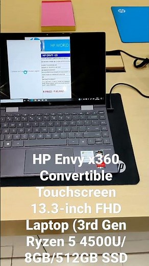 HP Envy x360 Convertible Touchscreen 13.3-inch (3rd Gen Ryzen 5 4500U/8GB/512GB SSD