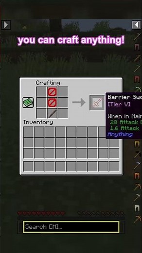 Minecraft but you can craft ANYTHING