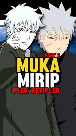 Karakter Naruto & Boruto Muka Mirip Part 2 #shorts