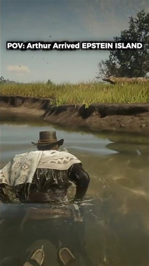 Arthur Morgan’s Secret Mission on EPSTEIN ISLAND 💀 #shorts
