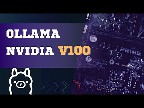 Benchmarking LLMs on Ollama with an NVIDIA V100 GPU Server