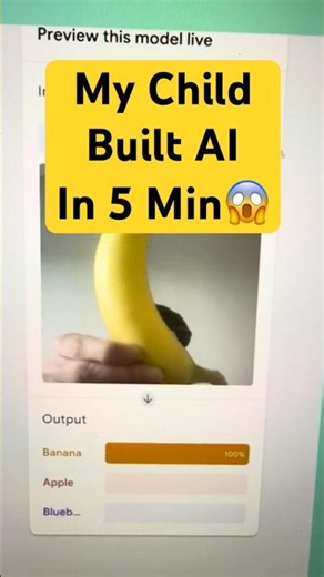 😱 My Child Built an AI in 5 Minutes!