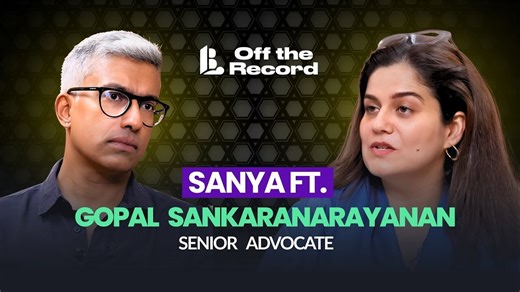 Senior Advocate Gopal Sankaranarayanan, Off The Record With Sanya Talwar | Full Episode